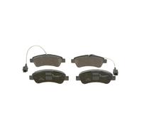 4x BOSCH Brake Pad Set For Disc Rear Fits Fiat Ducato 130 Multijet 2 3 D 4x4