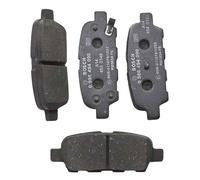 0986 495 242 Front Brake Pad Set 4x Pads Integrated Wear Indicator Braking Bosch