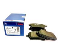Bosch BP936 - Brake Pads Car Front Axle - Bosch Quality - Reduced Noise and Dust - ECE-R90 Certified - Copper-Free - 1 Set of 4 Pads - With Accessories