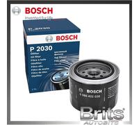 Bosch Car Oil Filter P2030 - 0986452030