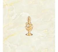 099 Golden Strawberry Modern Simple Single Hole Drawer Round Handle European Cabinet Door Single Piece(Gold)