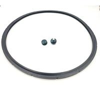 09905 Pressure Canner Sealing Ring with Automatic Air Vent & Overpressure Plug Replacement Gasket for Presto Pressure Canner 01780 01740 01750 01770 01710