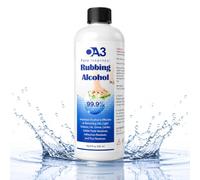 0A3 Isopropyl Alcohol Bottle | 99.9% Pure & Fast Dry | Cosmetic & Lab Grade IPA Cleaning Solution for Electronics Glass Lenses Screens & Surfaces | Residue Free Quick Evaporation (500ml)