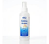 0A3 Isopropyl Alcohol Bottle | 99.9% Pure & Fast Dry | Cosmetic & Lab Grade IPA Cleaning Solution for Electronics Glass Lenses Screens & Surfaces | Residue Free Quick Evaporation (250ml)