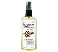 0A3 Pure & Natural Castor Oil | Cold Processed Hair Growth Oil for Thicker Hair, Eyelashes & Eyebrows | Rich with Premium Indian Castor Beans | Skin Massage Carrier Oil(100ml)