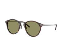 Giorgio Armani AR8250 640353 Man Sunglasses Acetate Turtle Green Pantos Normal