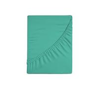 0Bed Fitted Sheet with Maxi Fitted Sheet cm. 180x200 + 30 aqua green