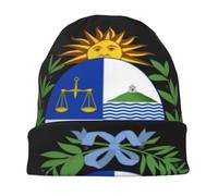 0East Coast of Uruguaynational Emblem Beanie for Men Stretchy Soft Warm Daily Winter Hat Unisex Comfortable Milk Silk Headscarf Beanie Gifts for Men Him Dad Skullcap
