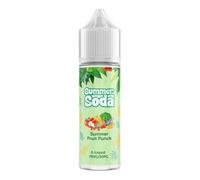 0mg Summer Soda Shortfill | Fruity & Fizzy Blends | No Harsh Hits | 70VG/30PG | 8 Flavours | TPD Compliant | For Sub-Ohm Kits & Pods | UK-Made - 50ml (Summer Fruit Punch)