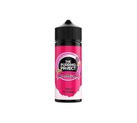 0mg The Pudding Project | Dessert-Inspired Liquid | 70VG/30PG | British Pudding Flavours | Recyclable Bottle | Made in the UK - 120ml (Raspberry White Chocolate Waffle)