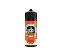 0mg The Pudding Project | Dessert-Inspired Liquid | 70VG/30PG | British Pudding Flavours | Recyclable Bottle | Made in the UK - 120ml (Salted Caramel Cheesecake)