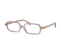 0MU 01Yv, unisex, Miu Miu, Glasses, Pink, 53 MM, Accessories 53 MM