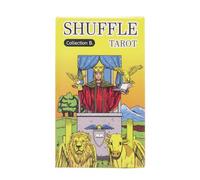 0Tarot Cards, Psychological Insight Tarot Game, Portable 81 Card Oracle Deck with Shuffle Guide, Mysterious Divination Board Cards for Past Future Readings, Spiritual Practice Personal Reflection Tool