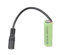 0V NonConductive 2a Battery Eliminators LR6 2a Battery Setups Shell with 5.5x2.5mm Input for Toy and Small Fan Battery Eliminators Adapter