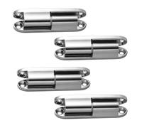 0XBIT Door Hinge 4 Pieces Heavy Duty Hinges, Removable Hinge, Gate Hinges for Wooden Gates, Rotatable, Suitable for Cabinet Doors, Room Doors