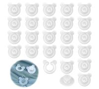 0XBIT Duvet Clips, 24 Pieces Quilt Clips, Anti-Slip Quilt Frame, Silicone Quilt Fixing Clip, Duvet Cover Clips Cute Quilt Clip, Prevents the Duvet from Slipping, Not Suitable for Thick Duvets