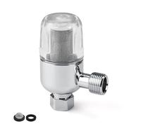 0XBIT Faucet Filter, Shower Head Filter, Water Filter for Tap, with 1/2 Inch Internal and External Thread, Reusable Limescale Filter, Suitable for Kitchen, Bathroom