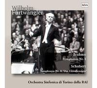 ブラームス : 交響曲 第1番 | シューベルト : 交響曲 第8番 「未完成」 (Brahms : Symphonie Nr.1 | Schubert : Symphonie Nr.8 ''Die Unvollendete'' / Wilhelm Furtwangler | Orchestra Sinfonica di Torino della RAI) [CD] [日本語帯・解説付]