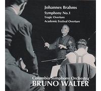 ブラームス : 交響曲 第1番 | 悲劇的序曲 | 大学祝典序曲 (Johannes Brahms : Symphony No.1 | Tragic Overture | Academic Festival Overture / Bruno Walter | Columbia Symphony Orchestra)