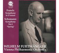 フランク : 交響曲 | シューマン : 交響曲 第1番 「春」 (Franck : Symphony in D minor | Schumann : Symphony No.1 ''Spring'' / Wilhelm Furtwangler | Vienna Philharmonic Orchestra) [CD]