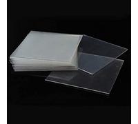 1.0 MM 20 Sheets Dental Lab Hard Splint, Thermoforming Materials Thermoform Plastic Sheets for Vacuum Forming Machine 5'' x 5''