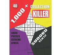 1,000 + Collection sudoku killer 12x12: Logic puzzles extreme levels: 40 (Killer sudoku)