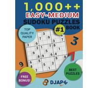 1,000++ Easy Medium Sudoku Puzzles Book: Top Quality Paper and Best Sudoku Puzzles! (High-Volume Spatial Logic: The Master Sudoku Grid Compendiums)
