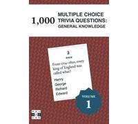 1,000 Multiple Choice Trivia Questions - Pajuzzles: Volume 1 General Knowledge