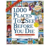 Workman Calendars Wall Calendar 1,000 Places to See Before You Die – Picture-A-Day® 2026