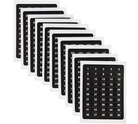 1,000 Sticky Numbered Labels 1 to 500 SELF Adhesive Stickers 2 Labels per Number