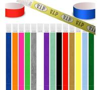 1,000 Tyvek Paper Security Event Wristbands (neon yellow, 1" (25mm))