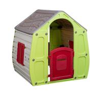 1.09m Green & White Indoor Outdoor Plastic Magical Forest Wendy Playhouse