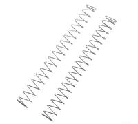1.0mm Square Flat Spring, Compression Spring Extended Toy Spring Yellow Rectangular Trapezoidal Spring Coil(B)