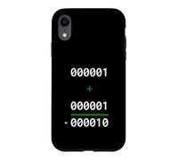 1+1=10 Binary Math Joke Programmer Humor Case for iPhone XR