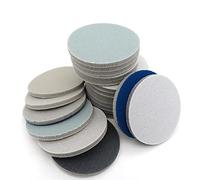 1" 1.2" 2" 3" 4" 5" 6" Spong Foam Sandpaper Disc 300-3000 Grit Hook Loop Polishing Sanding Paper Self-Sticking Abrasive Tools-1800-2000,2PCS,3 Inch