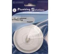 1 1/2" - 2" White PVC Universal Sink/Bath Plug