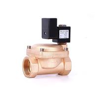 1-1/2" Energy Saving Pilot Operated High Pressure Normally Closed Brass Solenoid Valve 24 Hours Energize Not Fever 220V 24V 12V(380VAC-EPDM Seal)