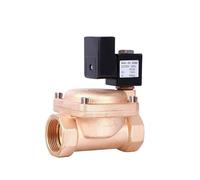 1-1/2" Energy Saving Pilot Operated High Pressure Normally Closed Brass Solenoid Valve 24 Hours Energize DN40 220V 24V 12V(240VAC_NBR Seal)