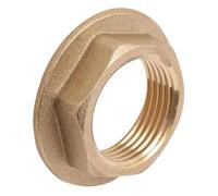 1 1/2" Flanged Brass Backnut (Known as backnut/tap backnut/Plumbing Nuts/Brass Back nut/Back nut Also Available in 1/2 Inch, 3/4 Inch, 1 Inch, 1 1/4 Inch, 2 Inch BSP)