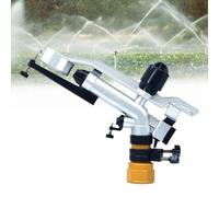 1-1/2" Fnpt Full-Circle Rain Gun, 60° Auto-Rotating Wide-Area Irrigation Nozzle, Suitable for Courtyard Gardens and Lawns