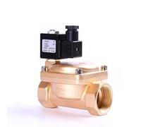 1-1/2" High Pressure Normally Closed Brass Solenoid Valve 0927 1.6Mpa Pilot Operated Solenoid Valve 220V 24V 12V(24VAC-EPDM Seal)