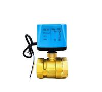1-1/2" Normally Closed/Open Two Wire Motorized Ball Valve Electric Ball Valve AC220V DC12V DC24V(220VAC-NORMALLY Open)