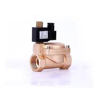 1-1/2" Normally Open High Pressure Brass Solenoid Valve 1.6Mpa Pilot Type Electric Water Valves 220V 110V 24V 12V(BSP-220VAC)