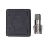 1 1/2 NPT Pipe Tap Thread Repair Tool High Speed Steel Professional Plumbing Threading Tool for Brass Copper Stainless Steel Pipes with Storage Box