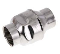 1 1/2'' NPT Stainless Steel 316 Check Valve FKM 0.03-16bar (0.44-232psi) - NSF ANSI 61