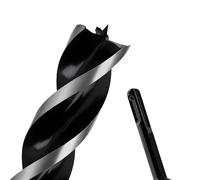 1-1/2" x 9" Auger Drill Bit with SDS Plus Shank for Wood,Tri Flute Ship Auger Long Drill Bit for Soft and Hard Wood,Tree Stump,Plastic,Drywall and Composite Materials