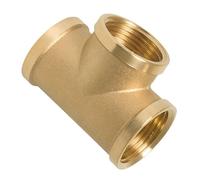 1 1/4" Brass Equal Tee (Known as bsp Pipe Fittings/bsp Fittings/Brass tee Fitting/Threaded tee Fittings/Threaded Fitting Also Available in 1 1/2 Inch BSP)