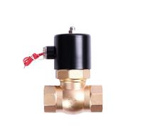 1-1/4" High Temperature Steam Solenoid Valve Normally Closed Brass Two Way Internal Thread Electric 220V 110V 24V 12V
