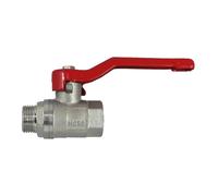1 1/4 Inch Brass Ball Valve with Lever, PN25