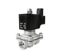 1-1/4" Normally Closed Electronic Solenoid Valve DN32 Waterproof Fully Enclosed Coil 24V DC Solenoid Valve(BSPT-24VDC-VITON-SEAL)